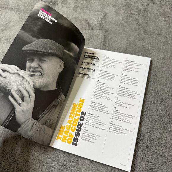 Cheese Magazine of Culture Issue #2 Dan Lepard Cheese Head Lover - Picture 5 of 5